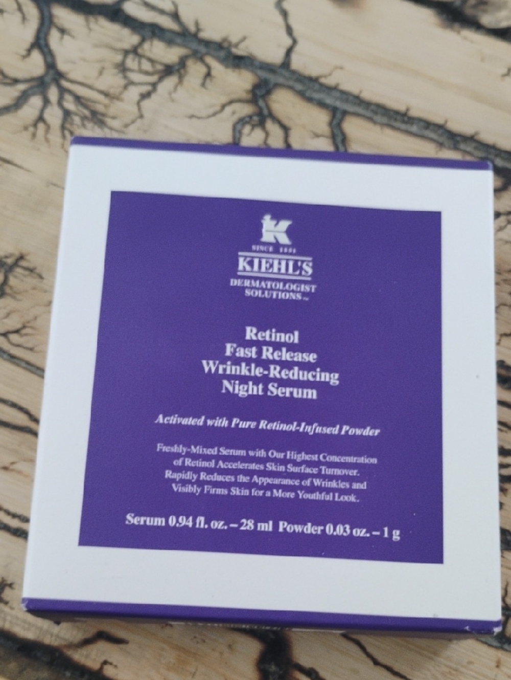 Kiehl's Retinol Fast Release Wrinkle Reducing Night Serum